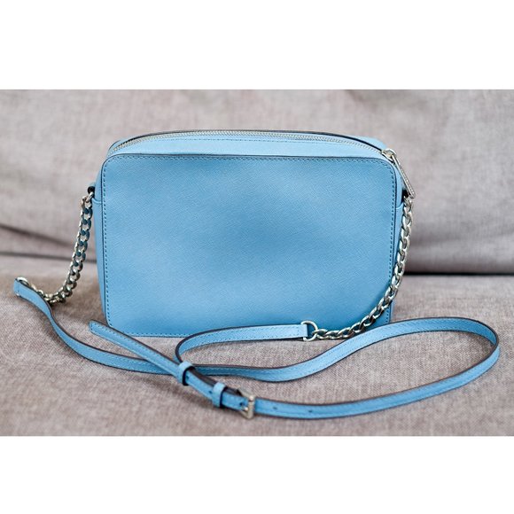 Michael Kors Small Blue Crossbody Purse - Picture 2 of 3